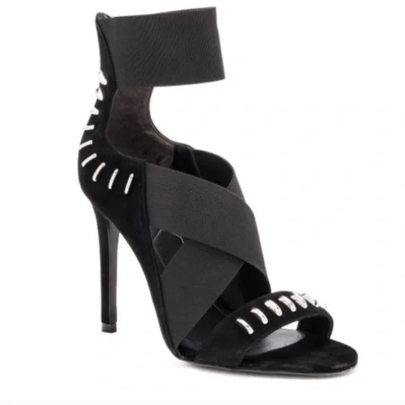 ( Kendall + Kylie) Elegant Black High Heel Sandals - Picture 2 of 11